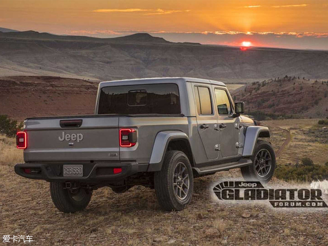 Jeep Gladiator官图